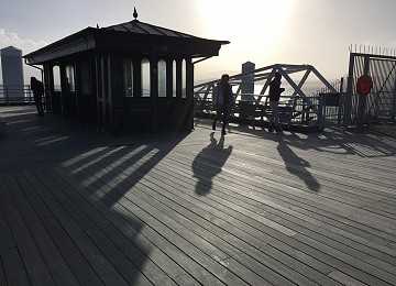 Hazy Beaumaris Pier