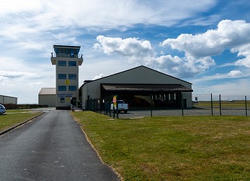 Control Tower at Caernarfon airport