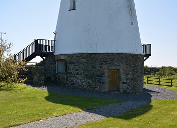 Melyn y Bont lower section where the water wheel is housed