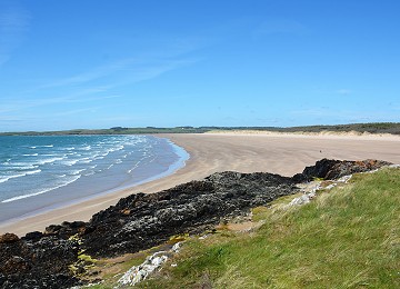 The northern beach at Newborough