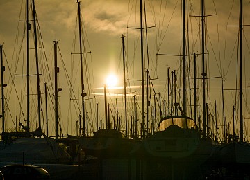 Sunrise at Gallows Point near Beaumaris