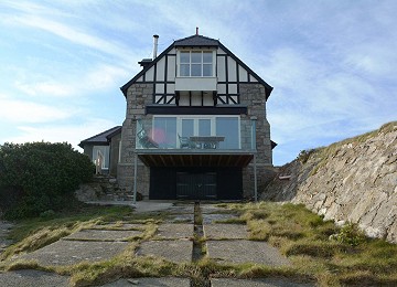 The old lifeboat station at Penmon
