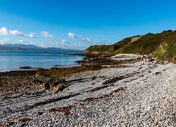 The south beach at Penmon Point close to the lifeboat station