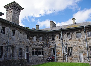 The Gaol at Beaumaris is a popular attraction