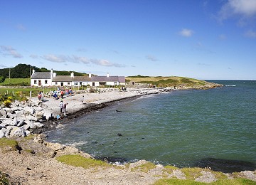 Moelfre North beach at high tide