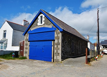 The former Rhosneigr lifeboat station