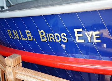 RNLI Birds Eye Lifeboat at Seawatch Centre