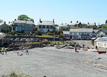 South beach at Moelfre