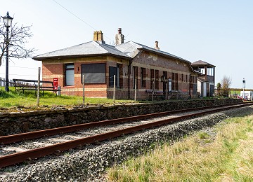 Llangwyllog Railway Station from the opposite platform