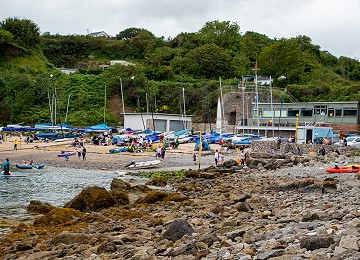 Traeth Bychan busy during summer time